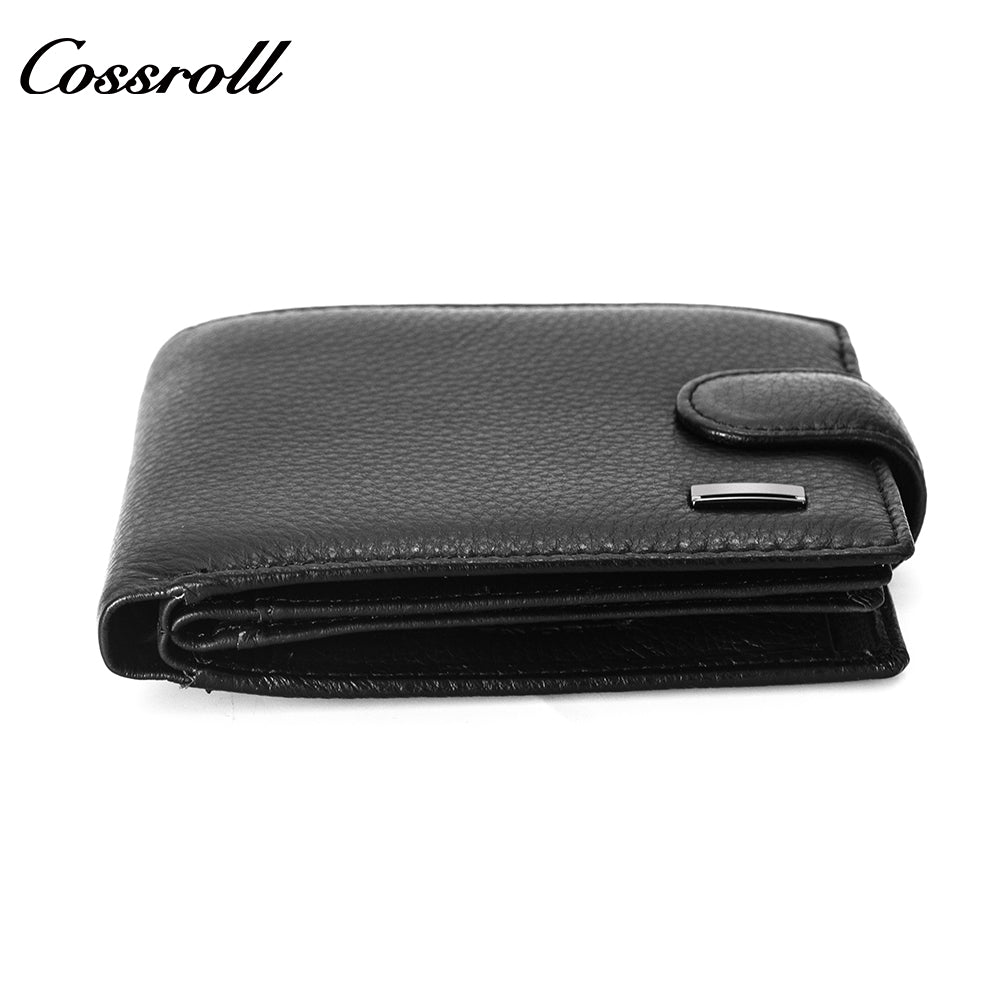 New Genuine Leather Men's Wallet Short High-End Men's Wallet Best-Selling Style