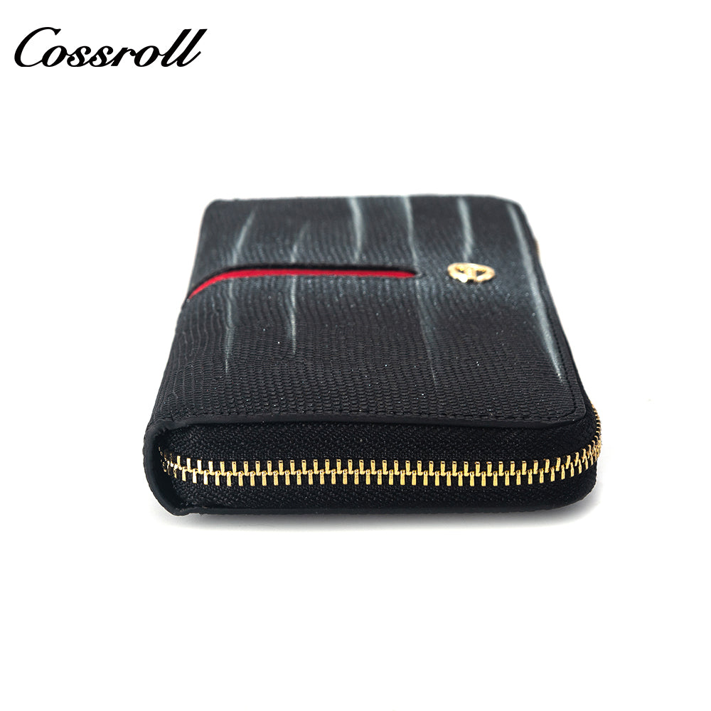 Most Popular best brand leather long wallet female Genuine Leather