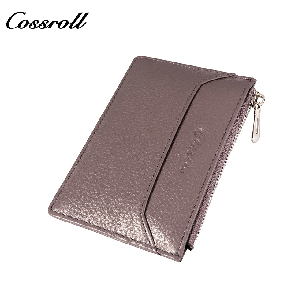New Women's Wallet Short Wallet Multifunctional Simple Multi Card Position Lychee Pattern Money Clip
