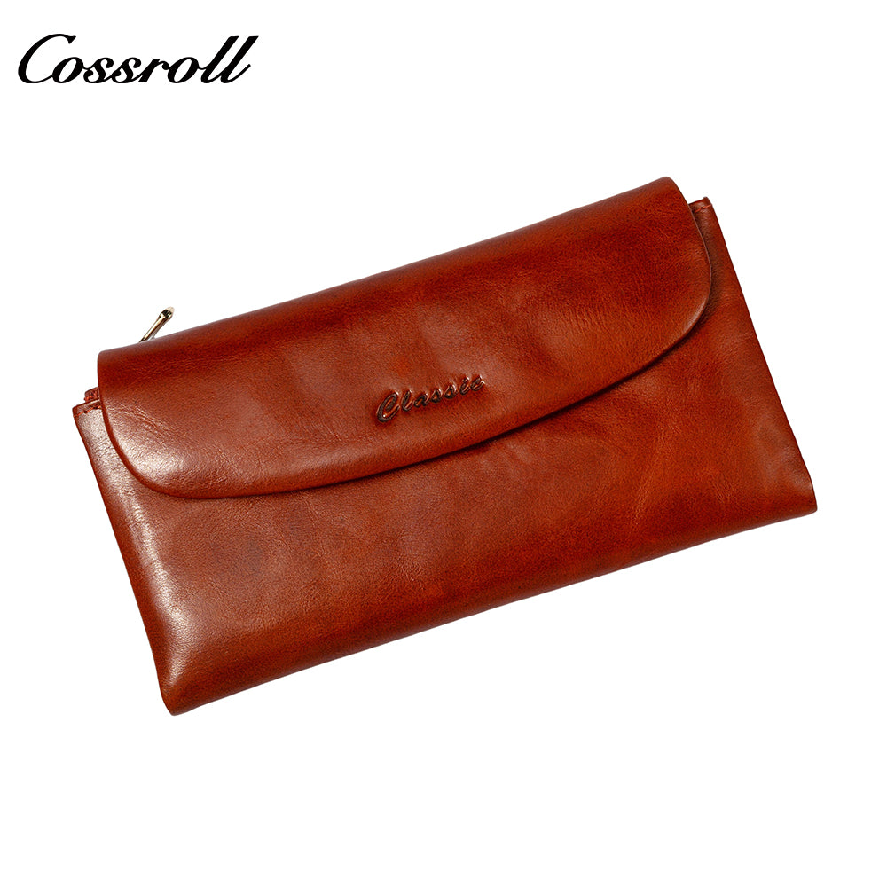 Customized High-End Leather Women's Wallets European market
