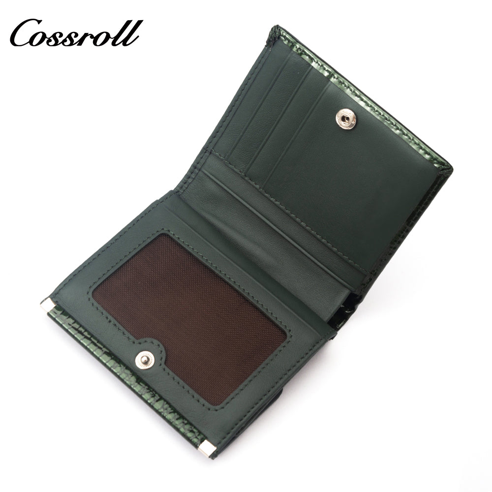 Customized Design ladies designer women wallet geniune leather wallet patent leather