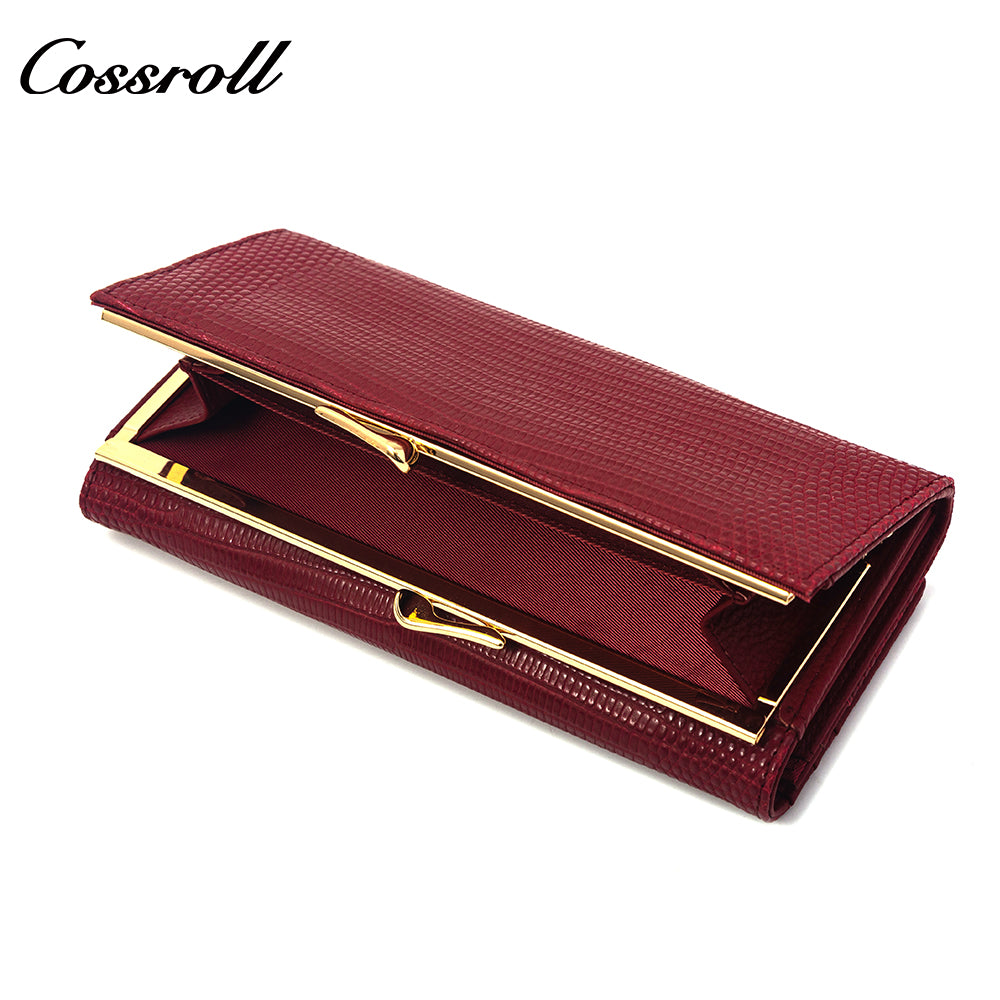 Hot Sale & High Quality Customized for women geniune leather wallet