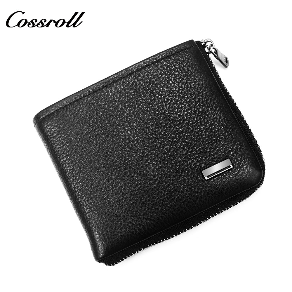 New Genuine Leather Men's Wallet Short High-End Men's Wallet Best-Selling Style