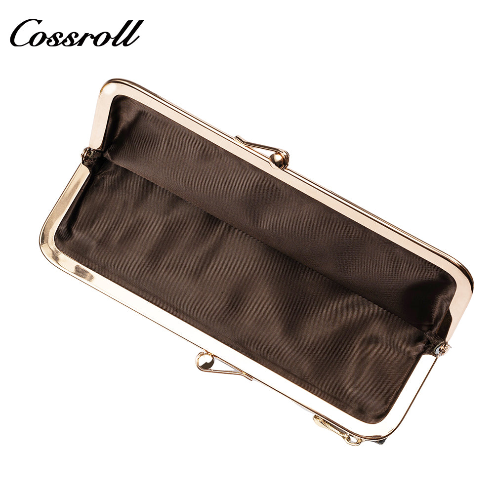 Factory Direct Supply real leather women geniune leather wallet