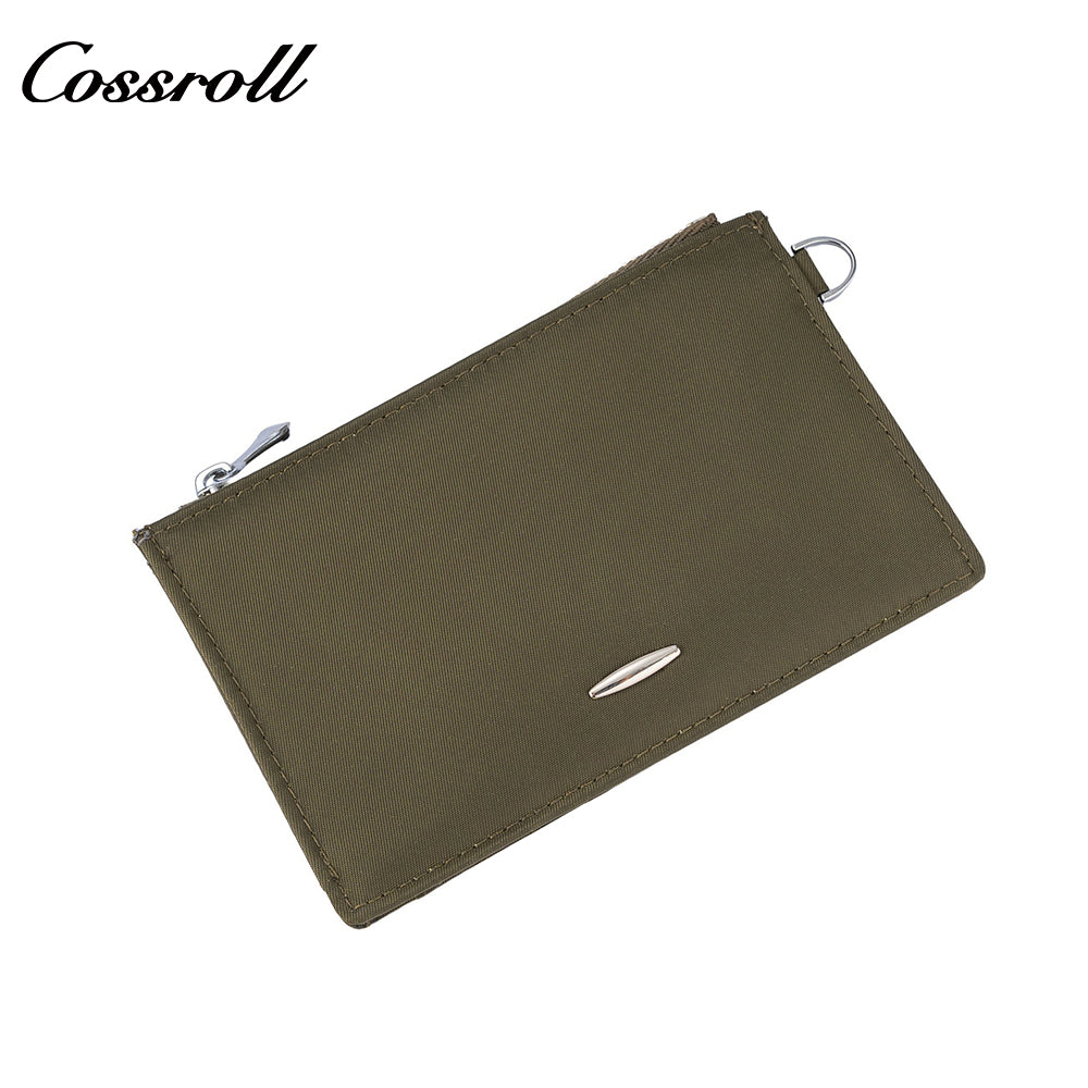 Short Function Zip Small Bag Folding Money Clip Bag Coin Purse Card Case