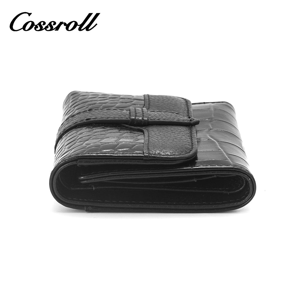 Genuine Special Price wallet for women leather crocodile texture Genuine Leather
