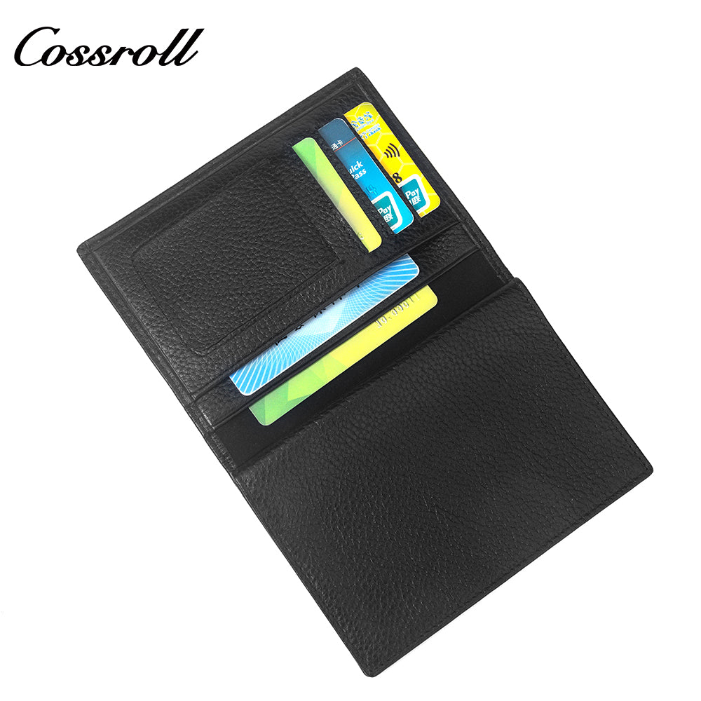 2024 New Products indestructible geniune leather wallet  Lychee leather