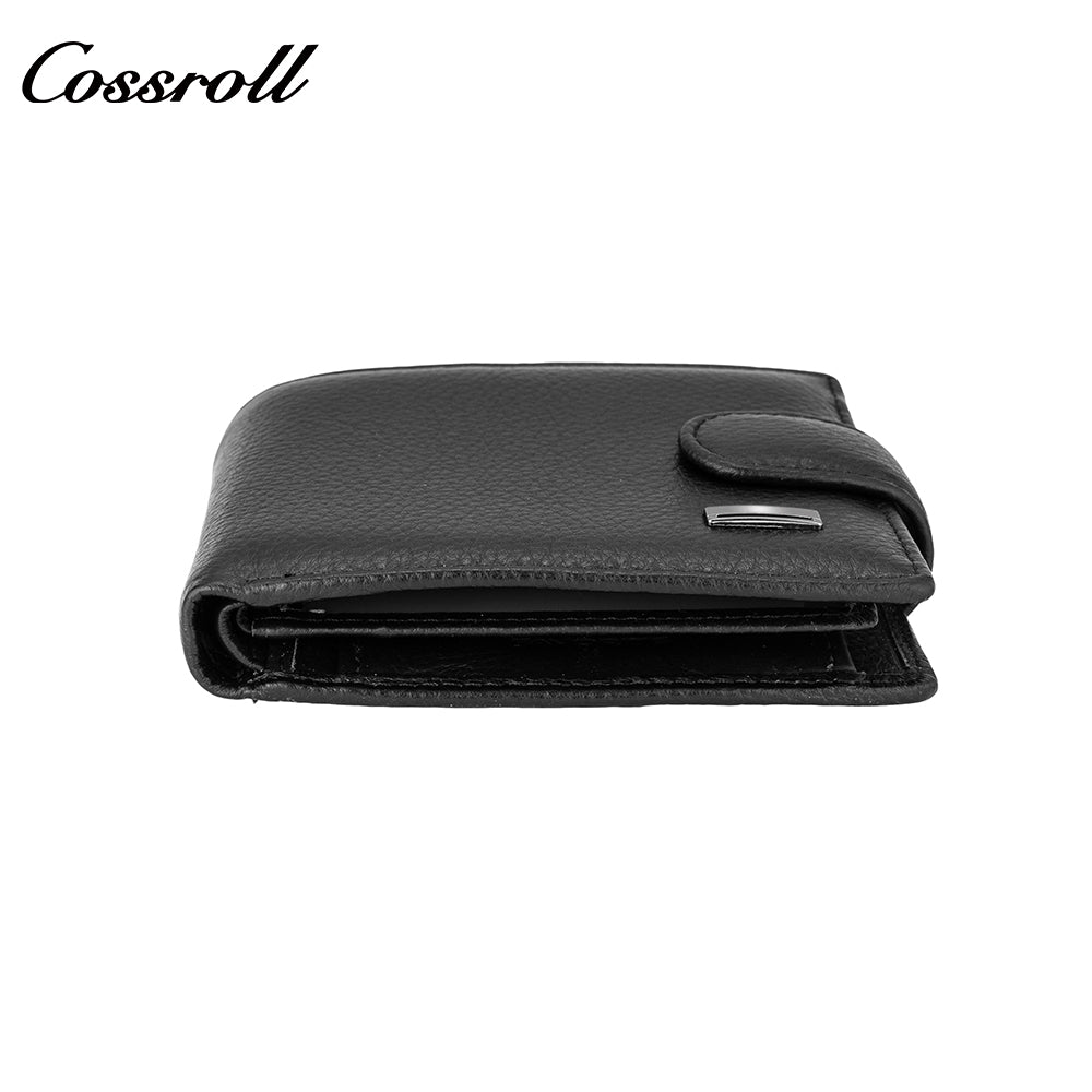 Zero Money Men's Leather Wallet Multifunctional Loose Money Pouch Short Money Clip