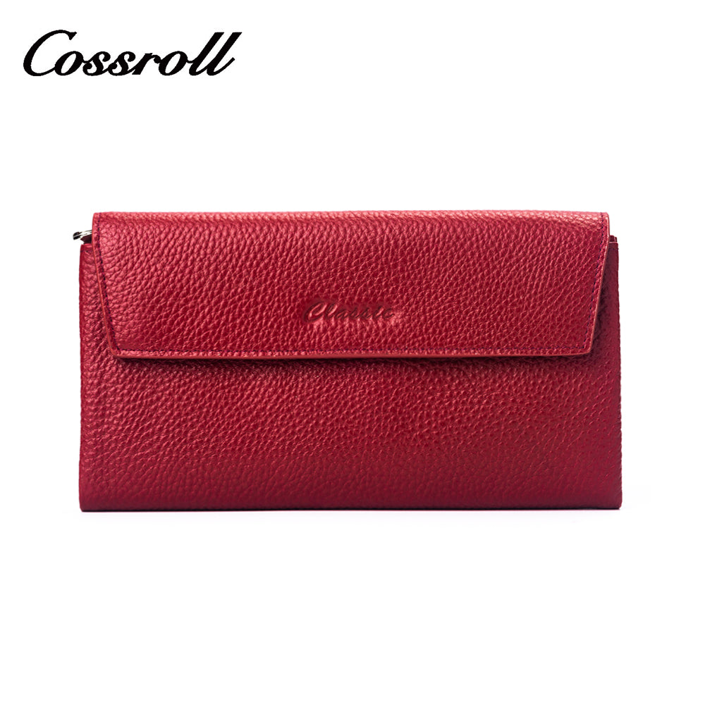 Genuine Leather Bifold Zipper Soft Wallets