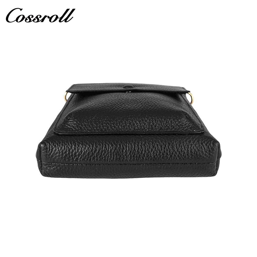 Ageing girl sense magnetic buckle design daily wind shoulder crossbody bag women purse