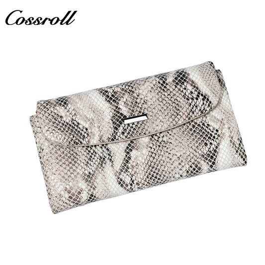 Factory Selling Directly large women's geniune leather wallet