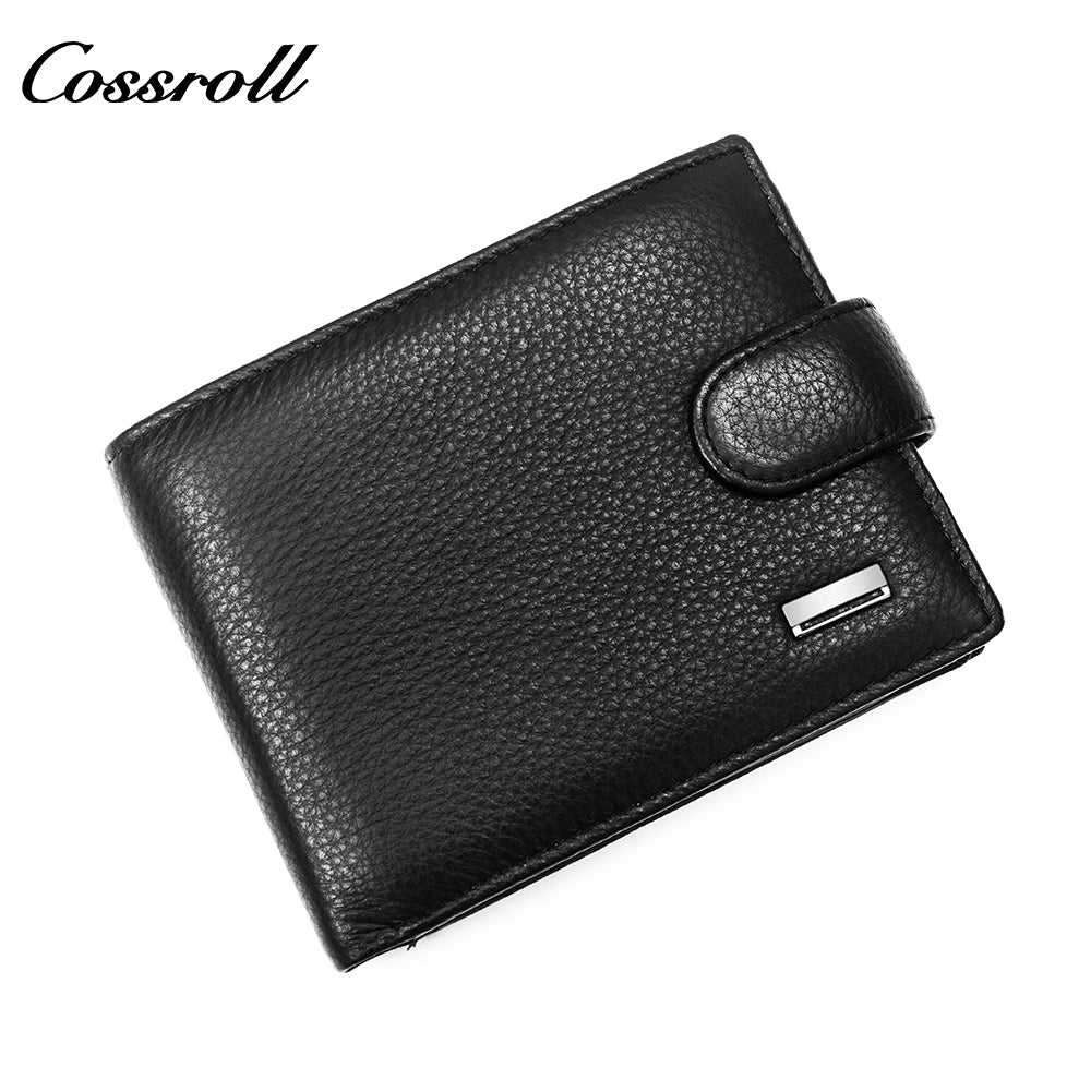 New Genuine Leather Men's Wallet Short High-End Men's Wallet Best-Selling Style
