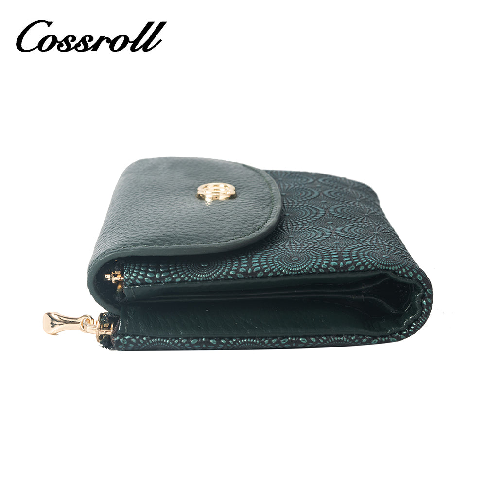 Professional Manufacturer large leather purse manufacturers custom geniune leather wallet