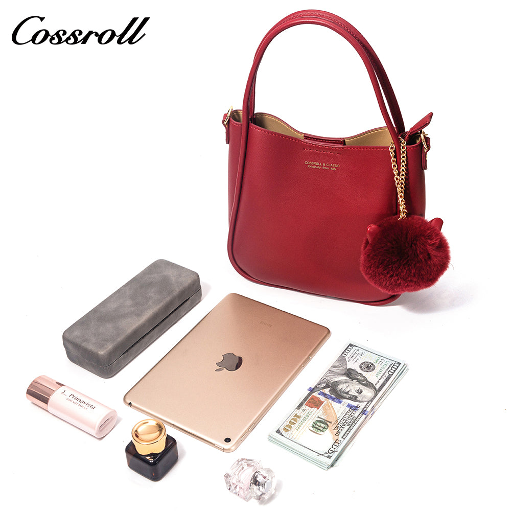 2024 New Fashion Single Shoulder Crossbody Bag Versatile Niche Silk Scarf Women's Handbag Bucket Bag Best Selling Style