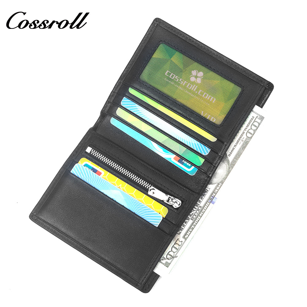 New leather wallet short first layer cowhide women's advanced sense purse small purse for women