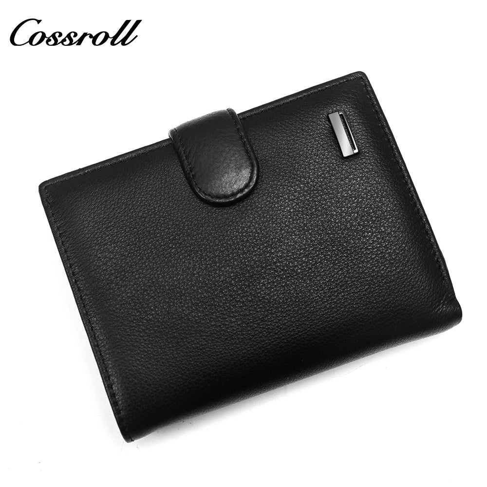 New Genuine Leather Men's Wallet Short High-End Men's Wallet Best-Selling Style