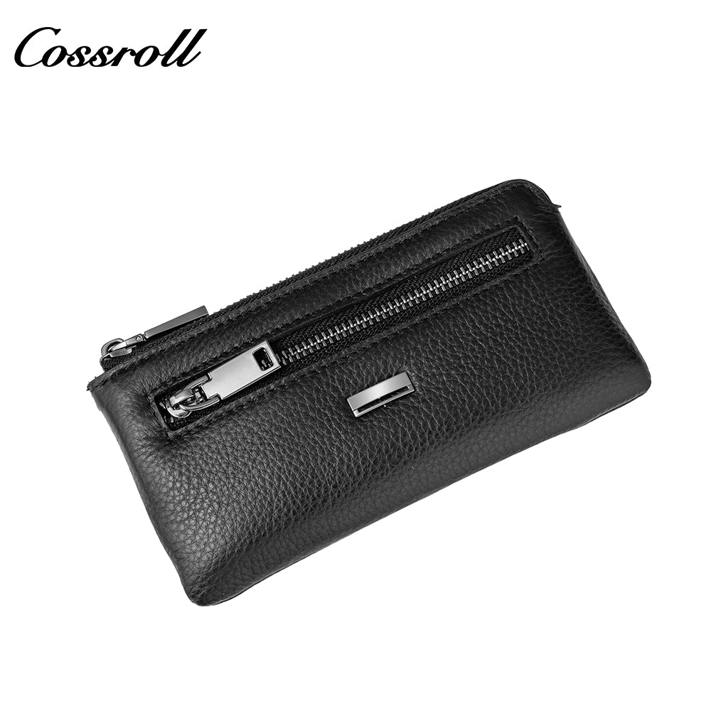 Men's wallet Zipper Multifunctional Coin Long Card Pocket Clutch wallet