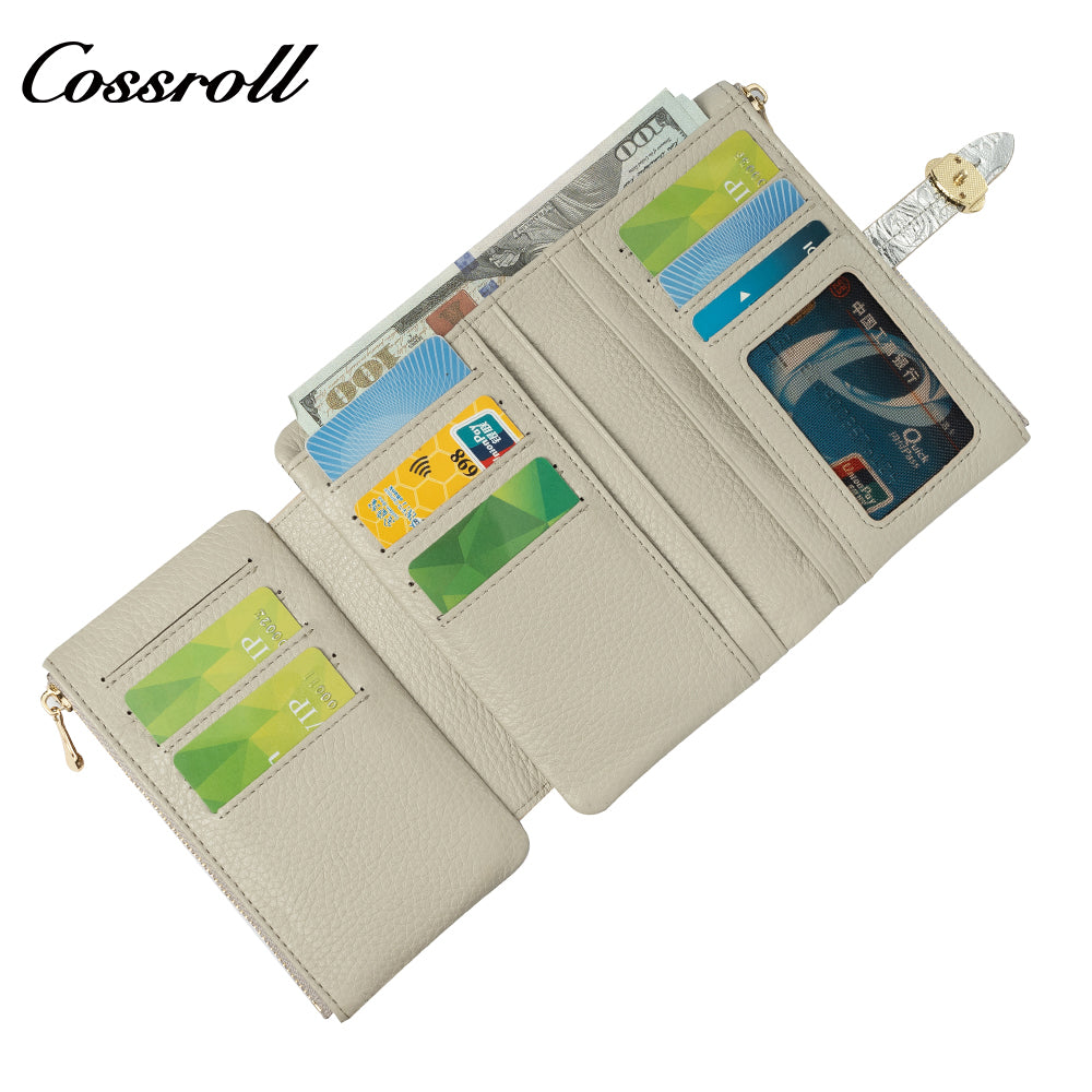 Hot Sale & High Quality Customized for women geniune leather wallet