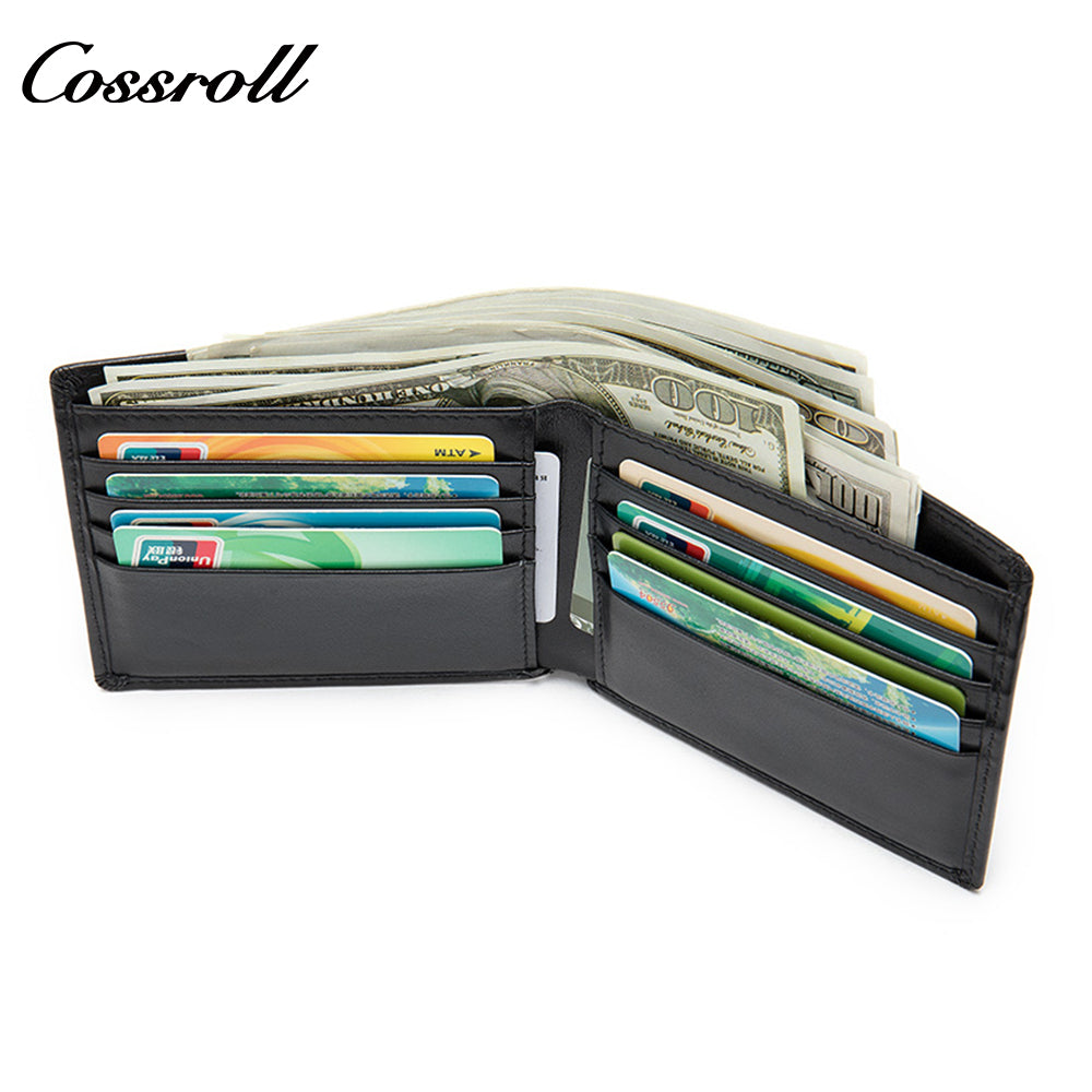 Genuine Leather Classic Business Men's Wallet Short Variety