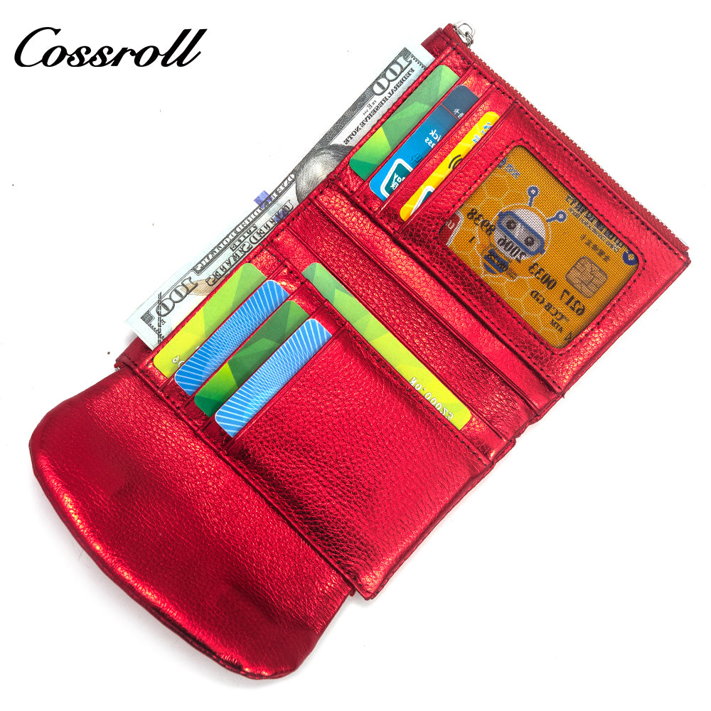Customized High-End Leather Women's Wallets European market