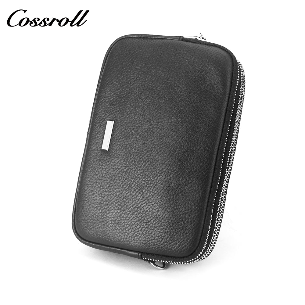 2024 new black leather women's crossbody bag Leather simple square box high-quality cowhide shoulder bag