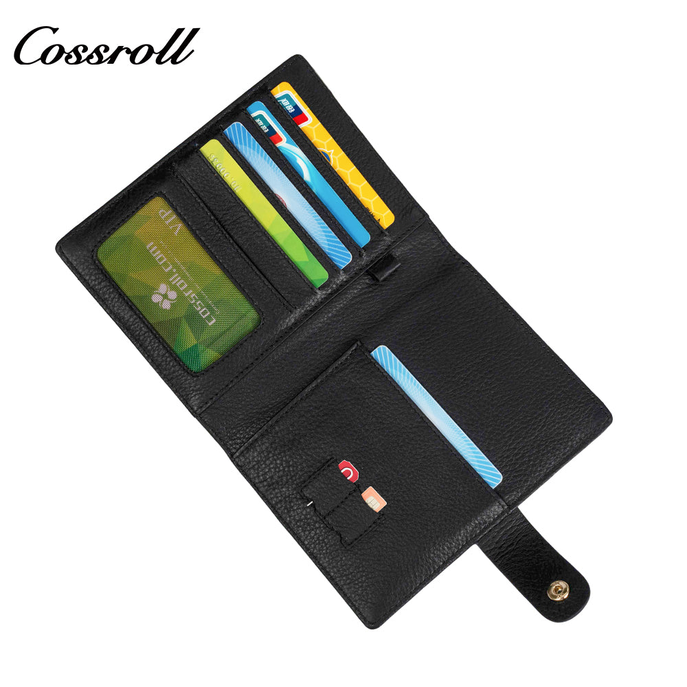 Europe and the United States retro creative printing short section leather wallet student money clip soft wallet multi card position