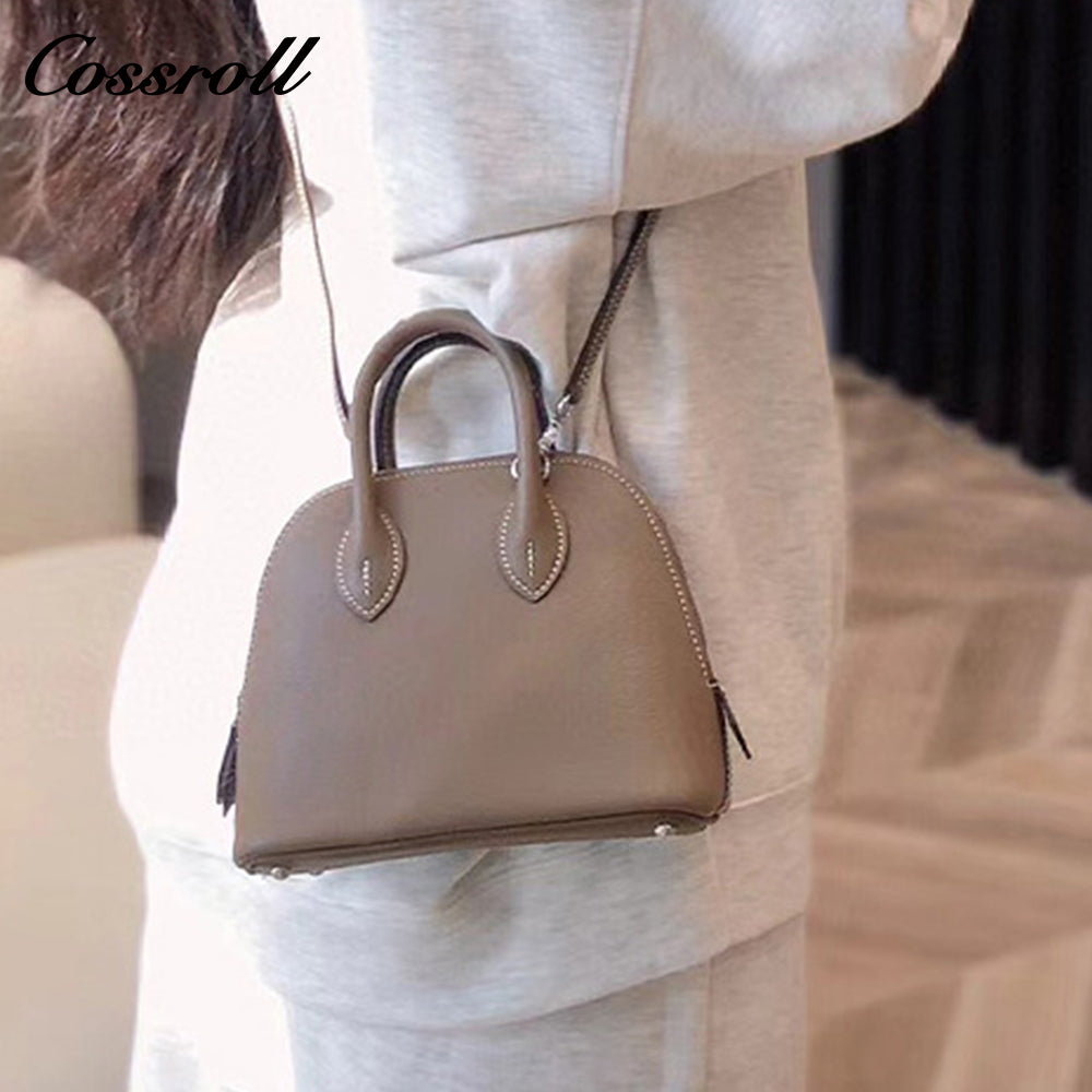 mini French sheep print shell bag handbag crossbody bowling leather shoulder small square bag female