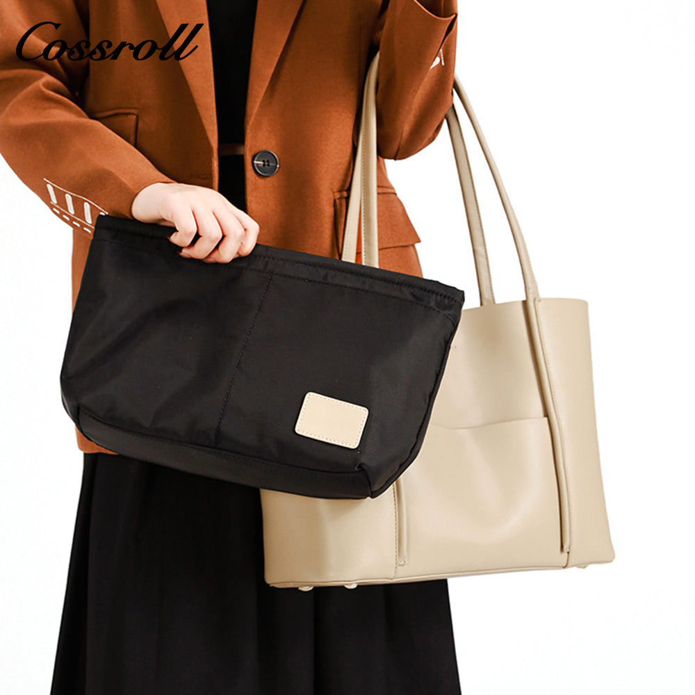 Genuine leather women's bag, ladies' shoulder bag, underarm style, large capacity, high-end feel