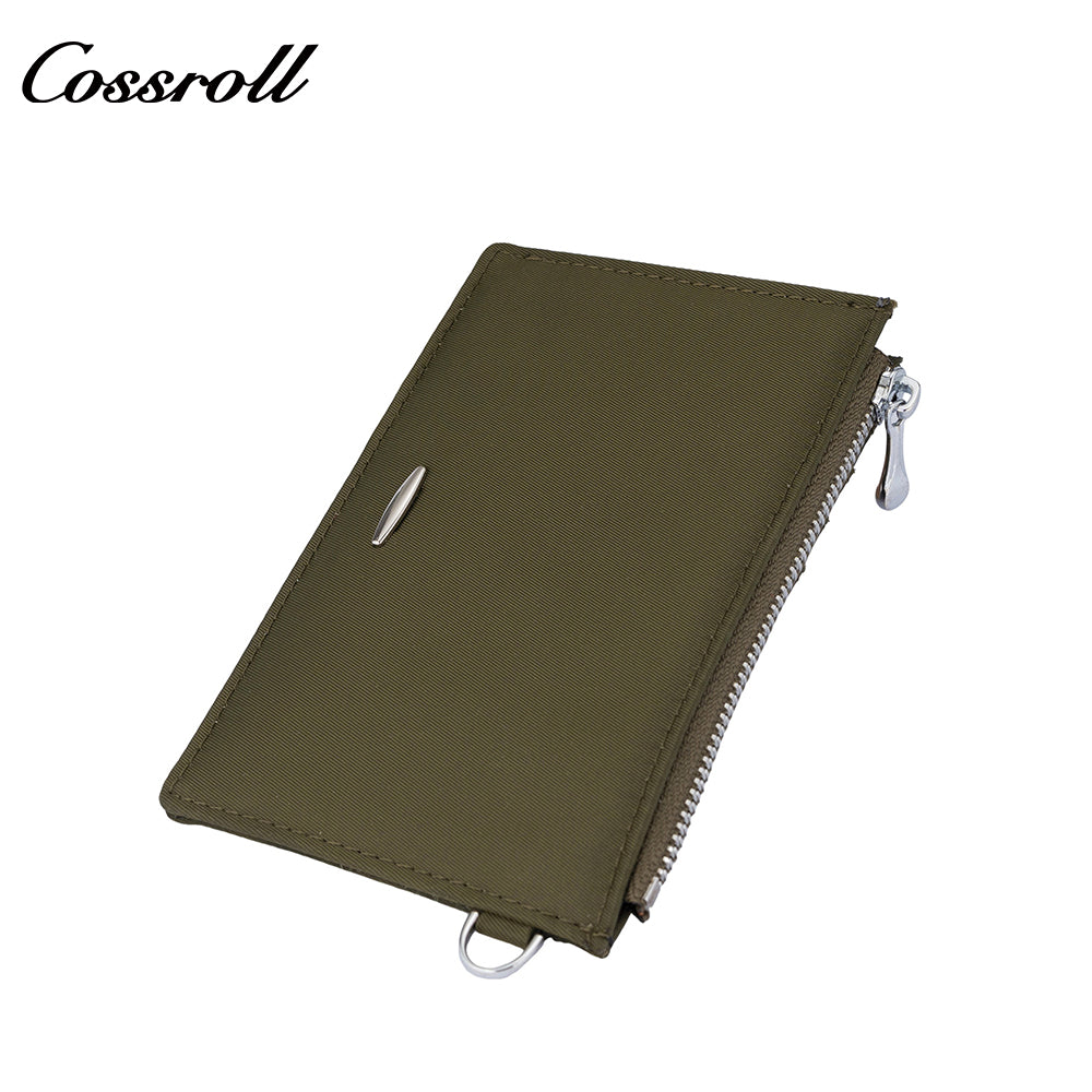 Short Function Zip Small Bag Folding Money Clip Bag Coin Purse Card Case