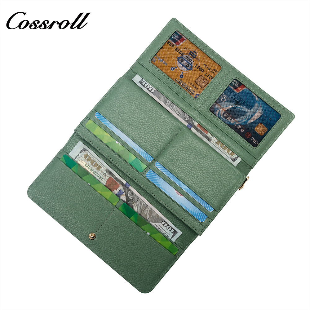 Best Selling Promotional Price luxury leather travel crocodile texture Genuine Leather
