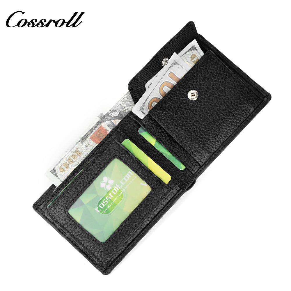 Business Casual Genuine Leather Large Capacity Soft Leather Wallet Multi Card Holder