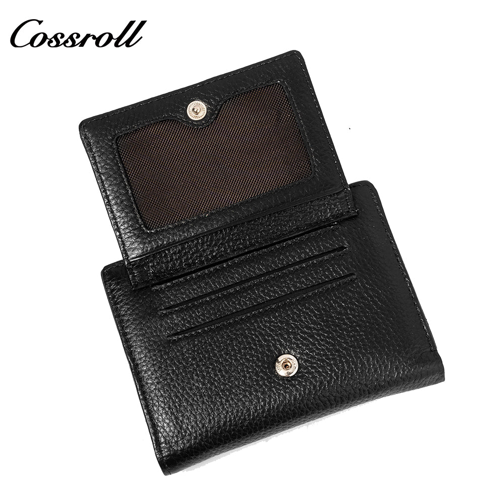 Women's Wallet Zipper Multifunctional Japan and South Korea Coin Pouch Snap Button Simple Premium Feeling Money Clip
