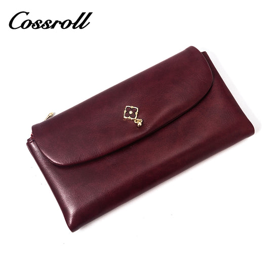 2024Best Selling leather luxury women small wallet Genuine Leather