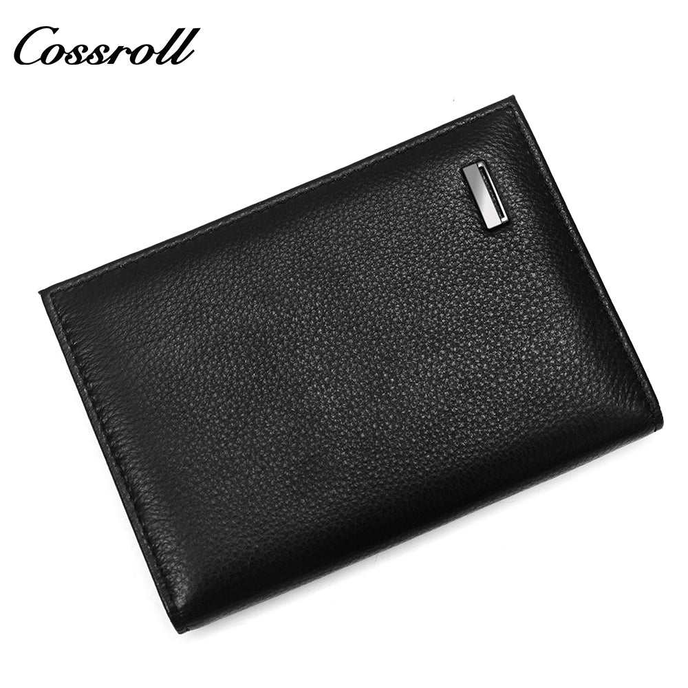 2024 New Genuine Leather Men's Wallet Short High-End Men's Wallet Best-Selling Style