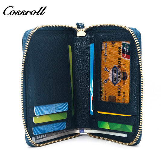Best Selling Promotional Price luxury leather travel crocodile texture Genuine Leather