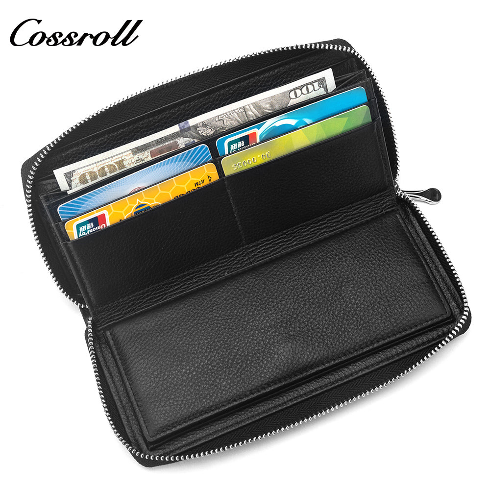 Wholesale High Quality ladies purse geniune leather wallet patent leather
