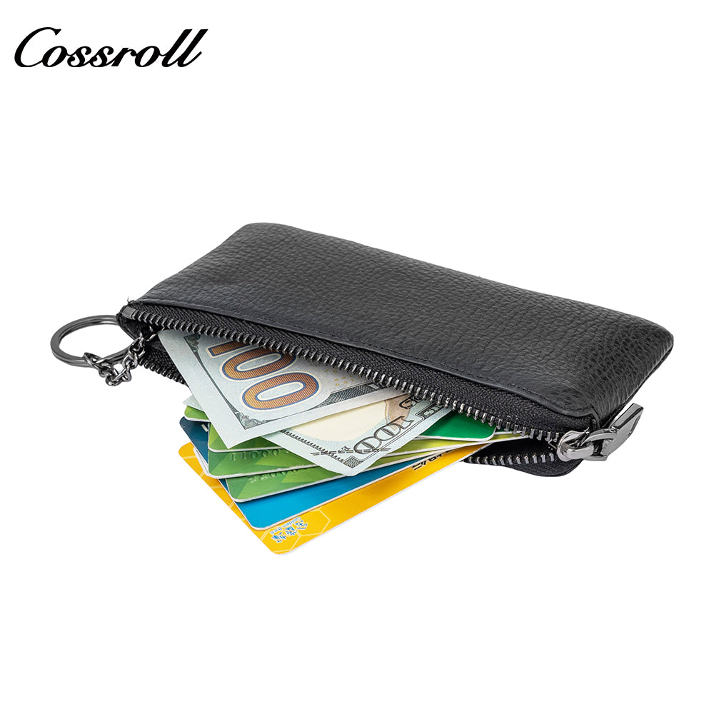 Men's wallet Zipper Multifunctional Coin Long Card Pocket Clutch wallet