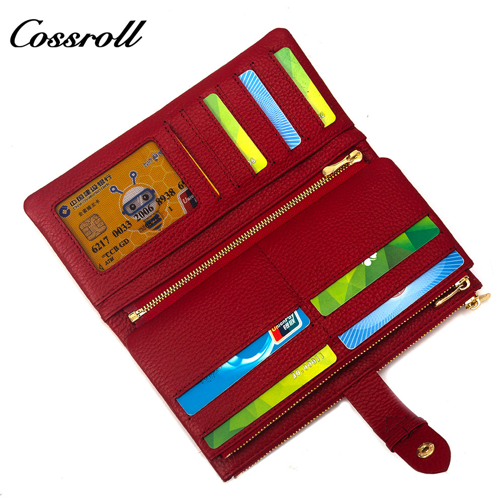 Comfortable New Design green personalised crocodile texture Genuine Leather