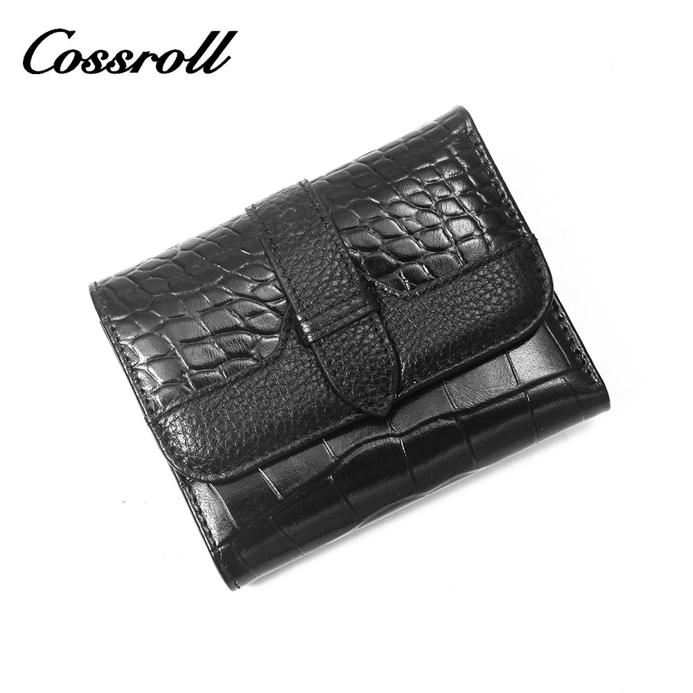 Genuine Special Price wallet for women leather crocodile texture Genuine Leather