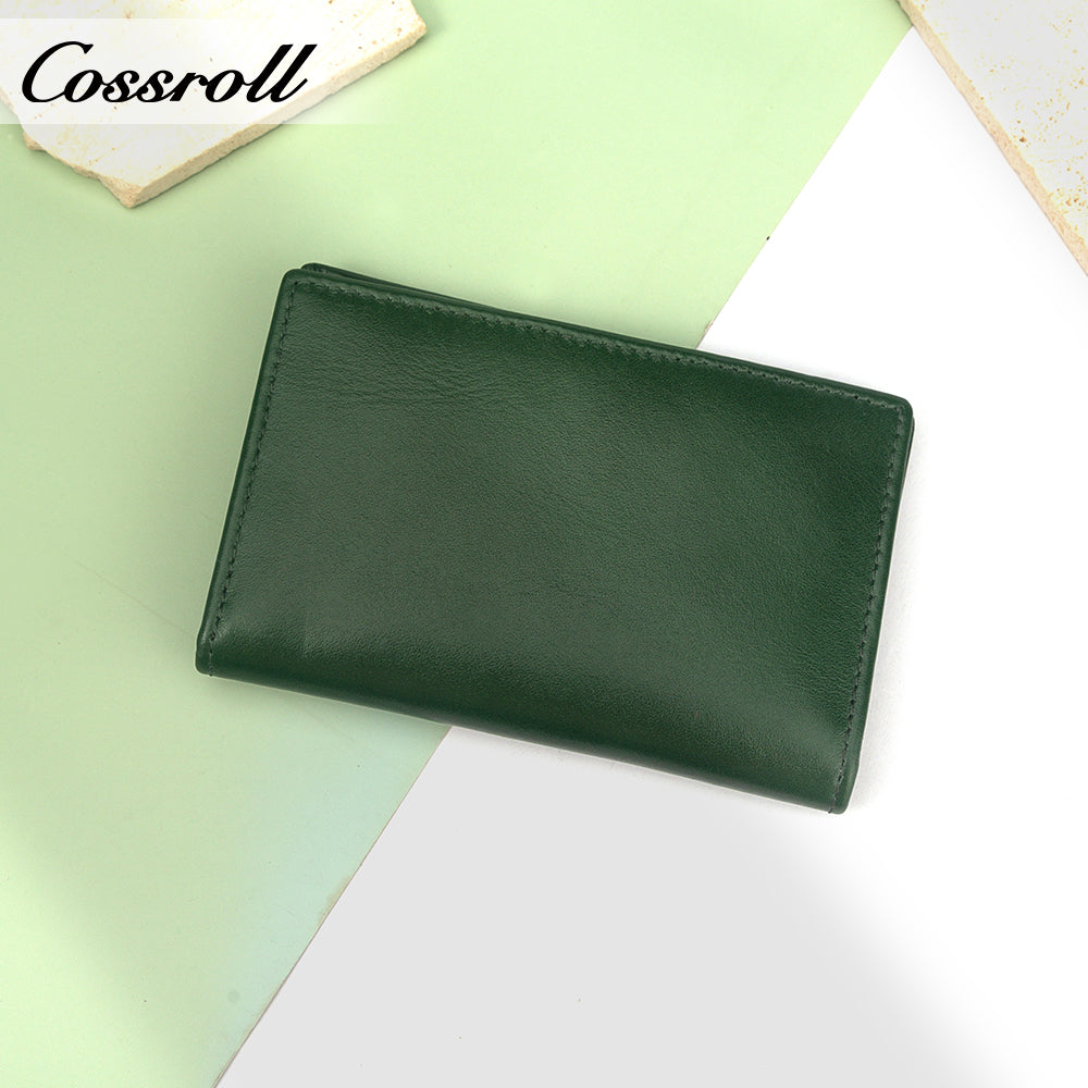 Customized Design Products wallets for women fashionable oil wax leather