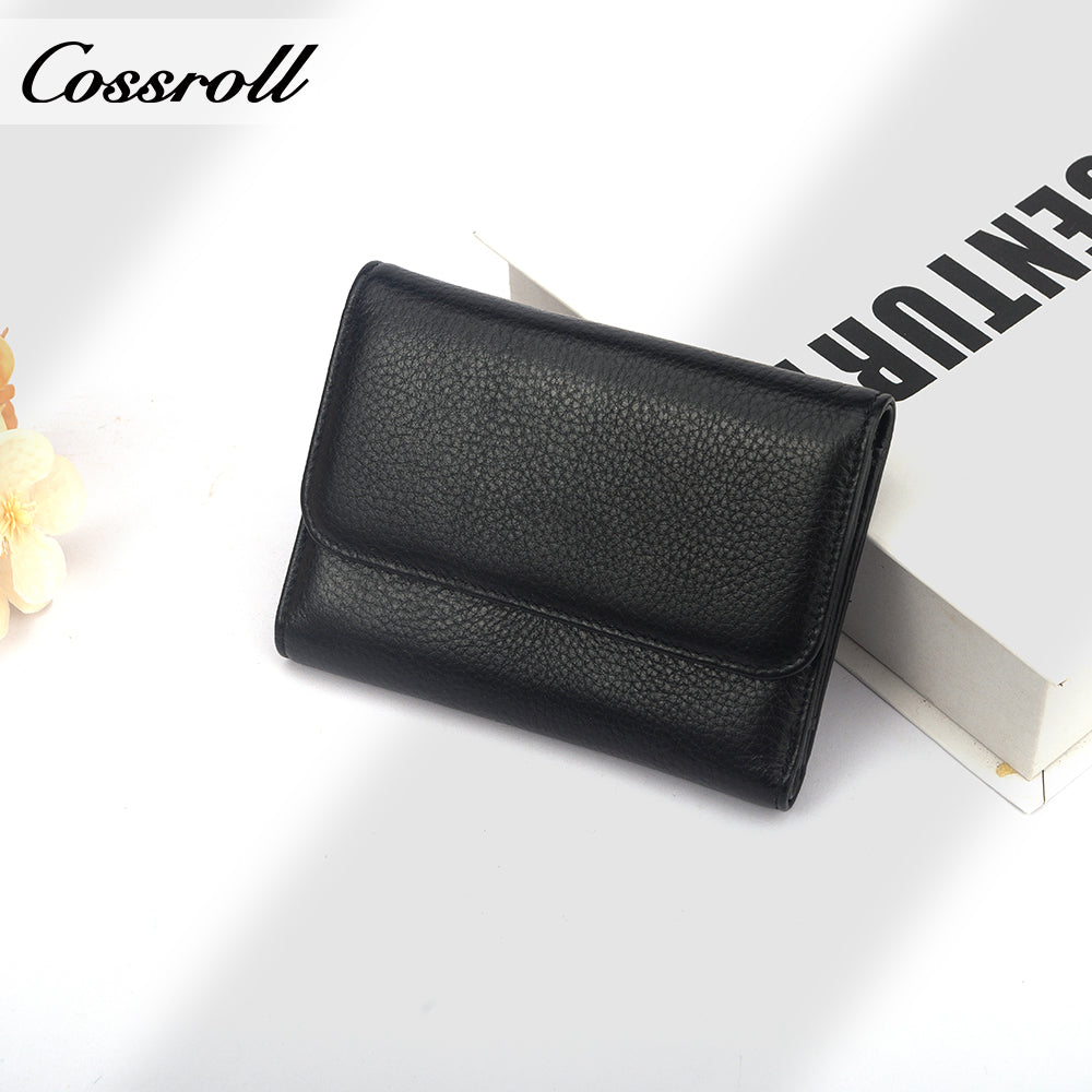 Wholesale High Quality ladies purse geniune leather wallet Lychee leather