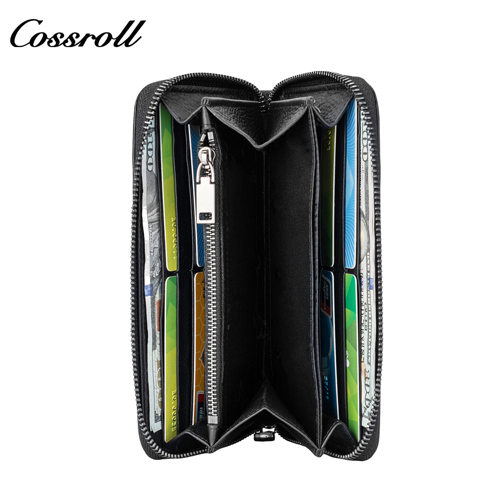 Men's wallet Clutch Purses Leather Large Capacity Wallets Clutch wallet