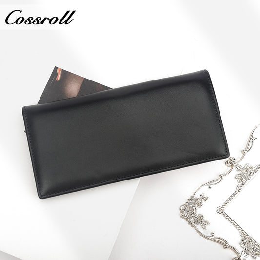 Most Selling Products manufactory for women geniune leather wallet Lychee leather