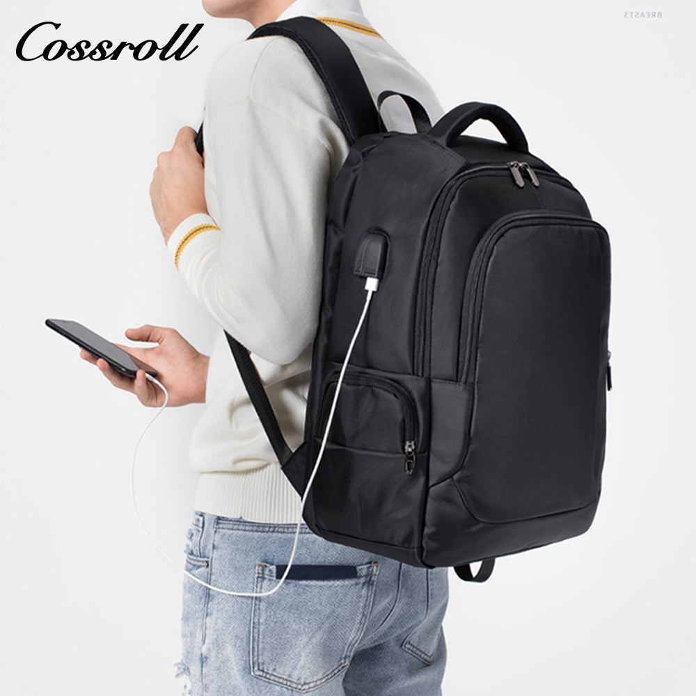 New Business Shoulder Bag Men's USB Computer Backpacks