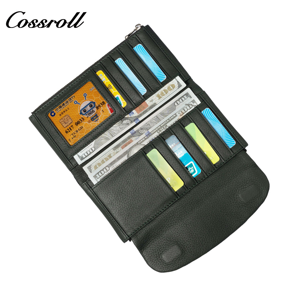 The Best China pop up wallet geniune leather wallet