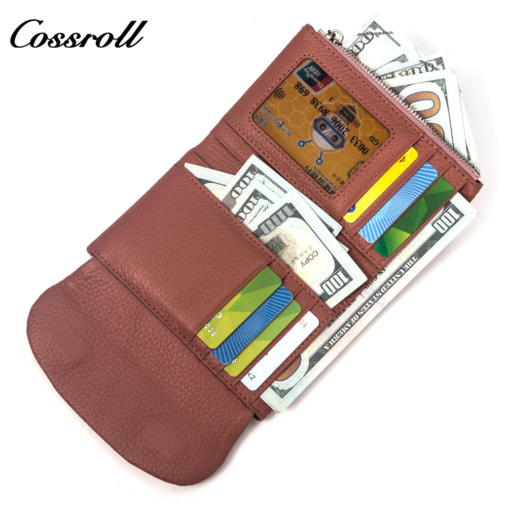 High Quality Custom designer wallets for women pearl pattern