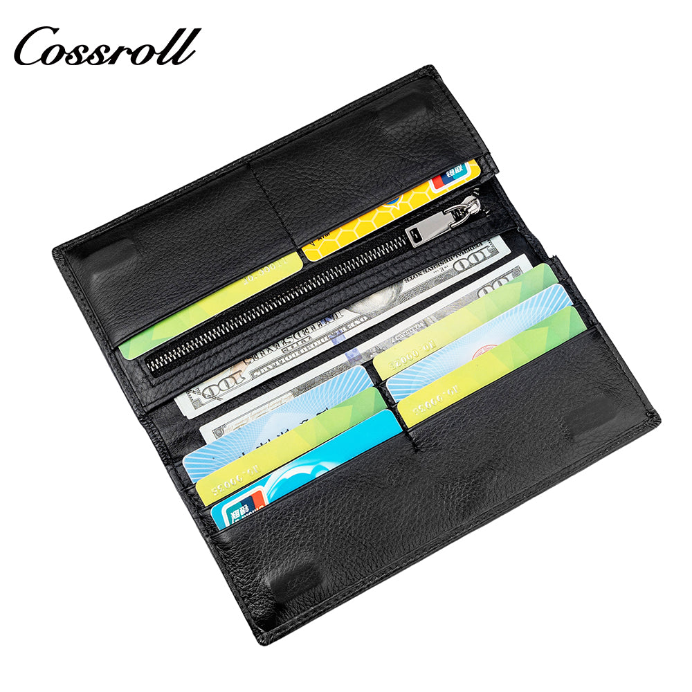 Fashion Men's wallet Magnetic Clasp Plus Surrounding Large Capacity Multi-Card Money Clip