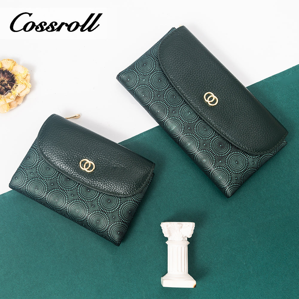 Professional Manufacturer large leather purse manufacturers custom geniune leather wallet
