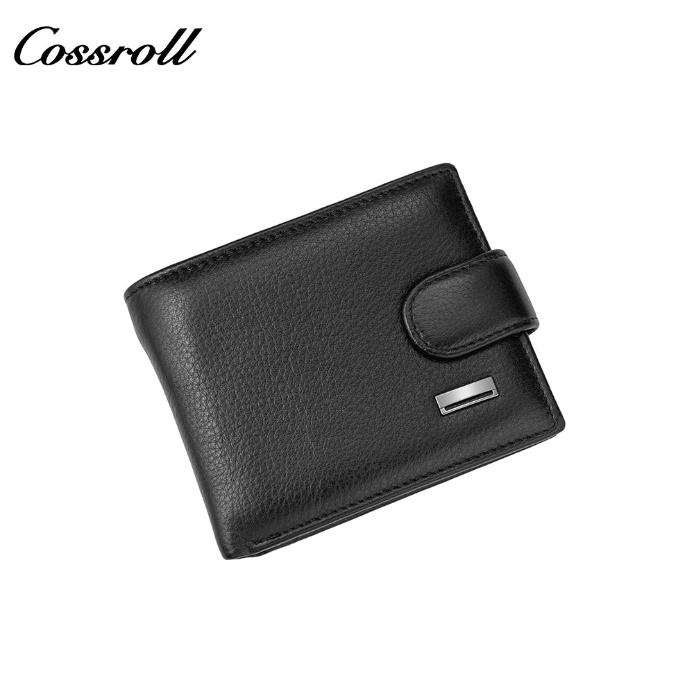 Zero Money Men's Leather Wallet Multifunctional Loose Money Pouch Short Money Clip