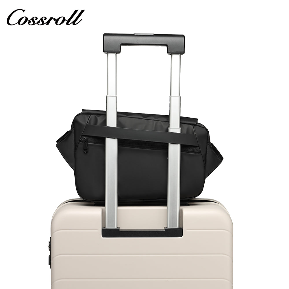 Men's functional crossbody waterproof ipad multifunctional chest bag